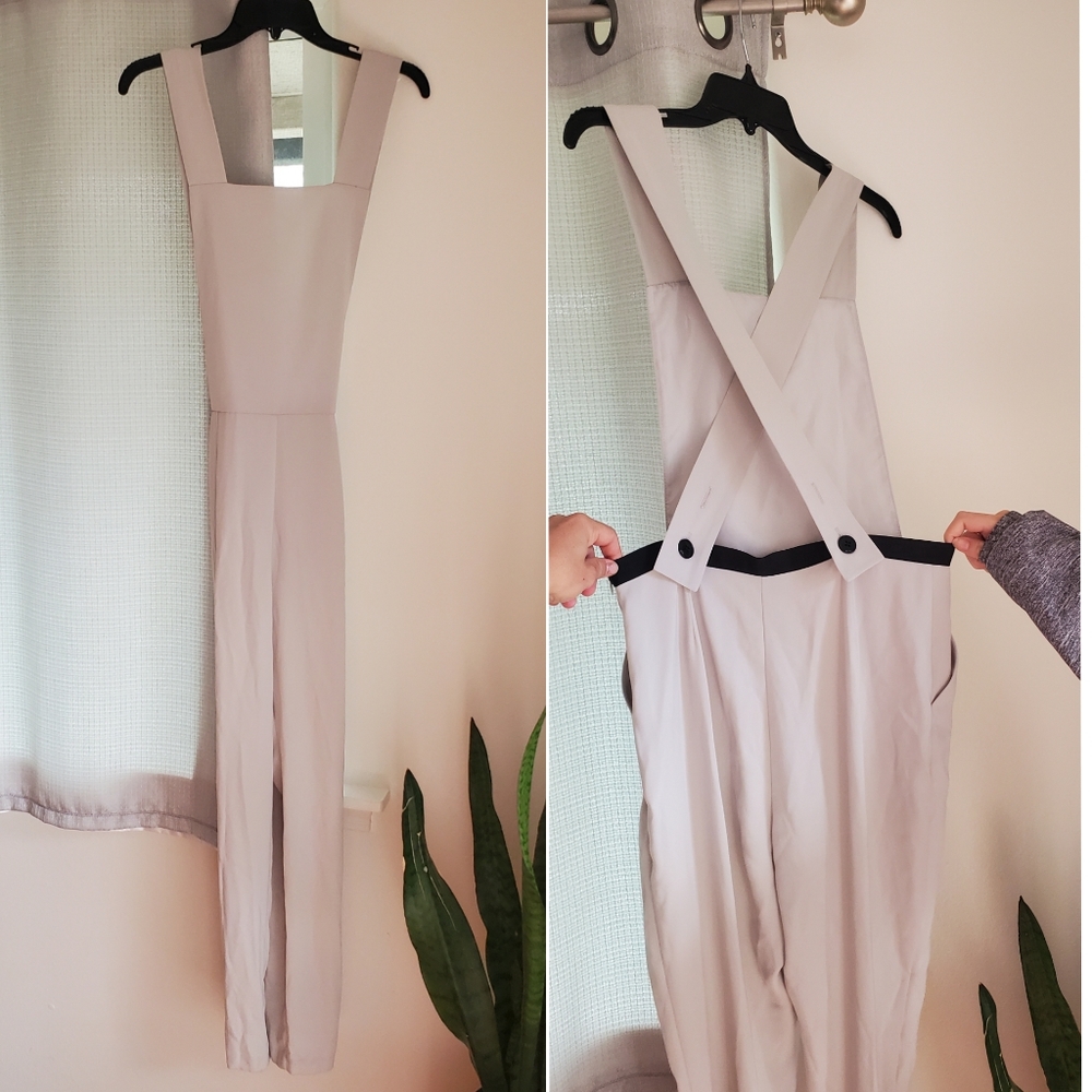 Topshop bib overalls